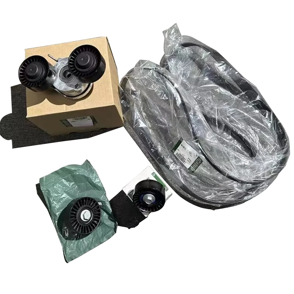 

Drive Belt Tensioner Idler Pulley Set For Discovery Sport Defender Evoque Velar 2.0L AJ200 engine LR071712 073726 079263 071758