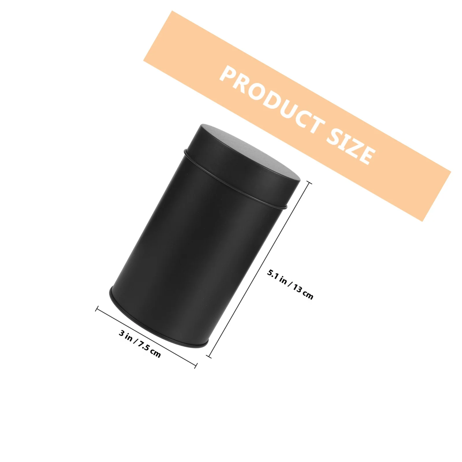 1 قطعة جرة الحلوى محكم علبة شاي المحمولة الغذاء تخزين الحاويات المطبخ صفيح صندوق معدني للاستخدام المنزلي مكتب