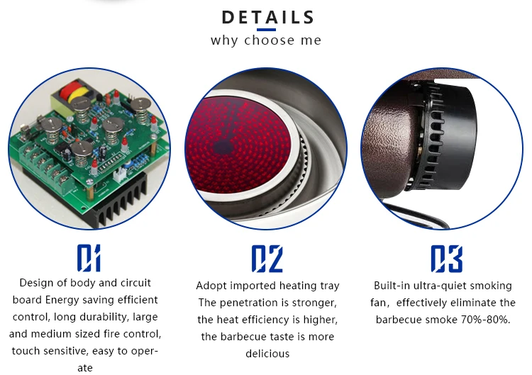 ミニキッチンレンジフード、縦型レストラン、庭、木炭、電気、バーベキュー