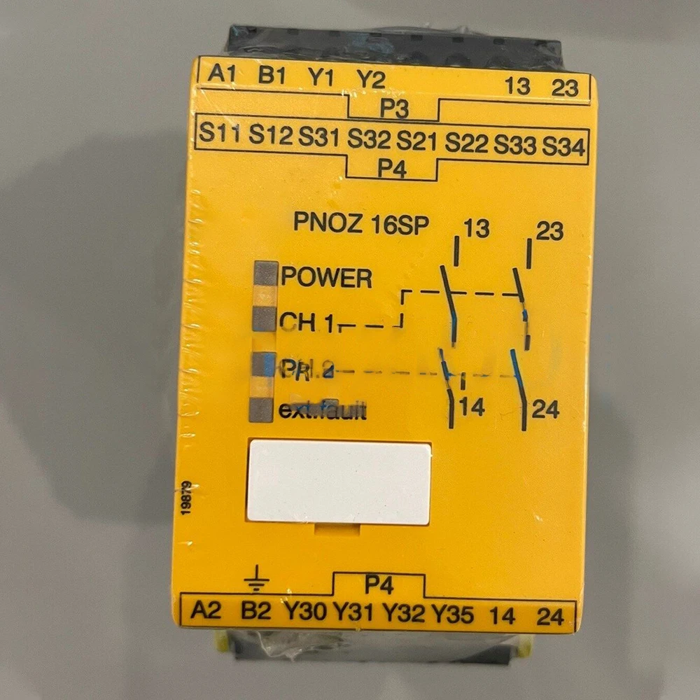 

New for Pilz PNOZ 16SP 777070 24V Safety Relay Module in Box