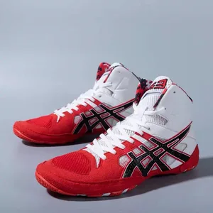 Professionelle Wrestling-Stiefel für Männer, leichte Kampfboxschuhe, hochwertiges Netz, atmungsaktive Box-Turnschuhe, Größe 39-46 # 8 Hauptverkäufe Wrestling -Sneaker - №4