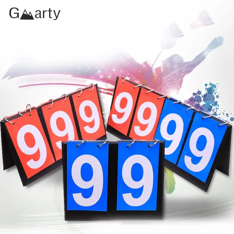 

2/3/4 Digits Table Scoreboard Sports Scorekeeper Multipurpose Score Keeper Score Board For Basketball Soccer Outdoor Sports