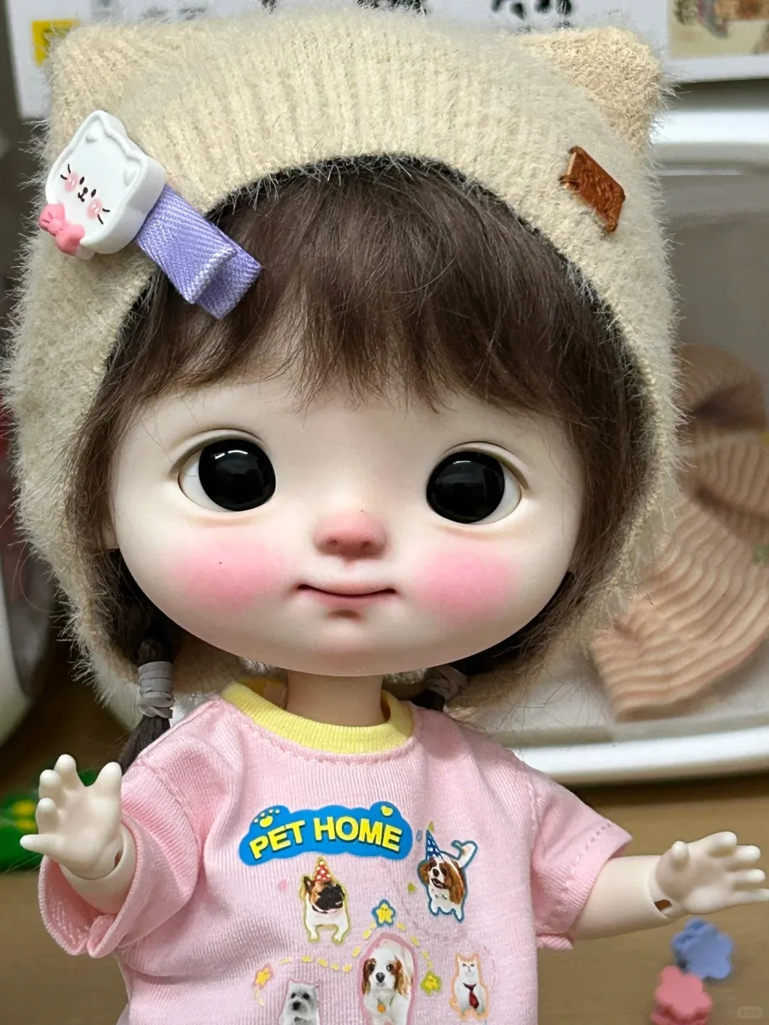 

Новая кукла BJD 1/6, милая девочка, высококачественная игрушка из смолы, подарок на день рождения, шарнирная кукла для малышей.