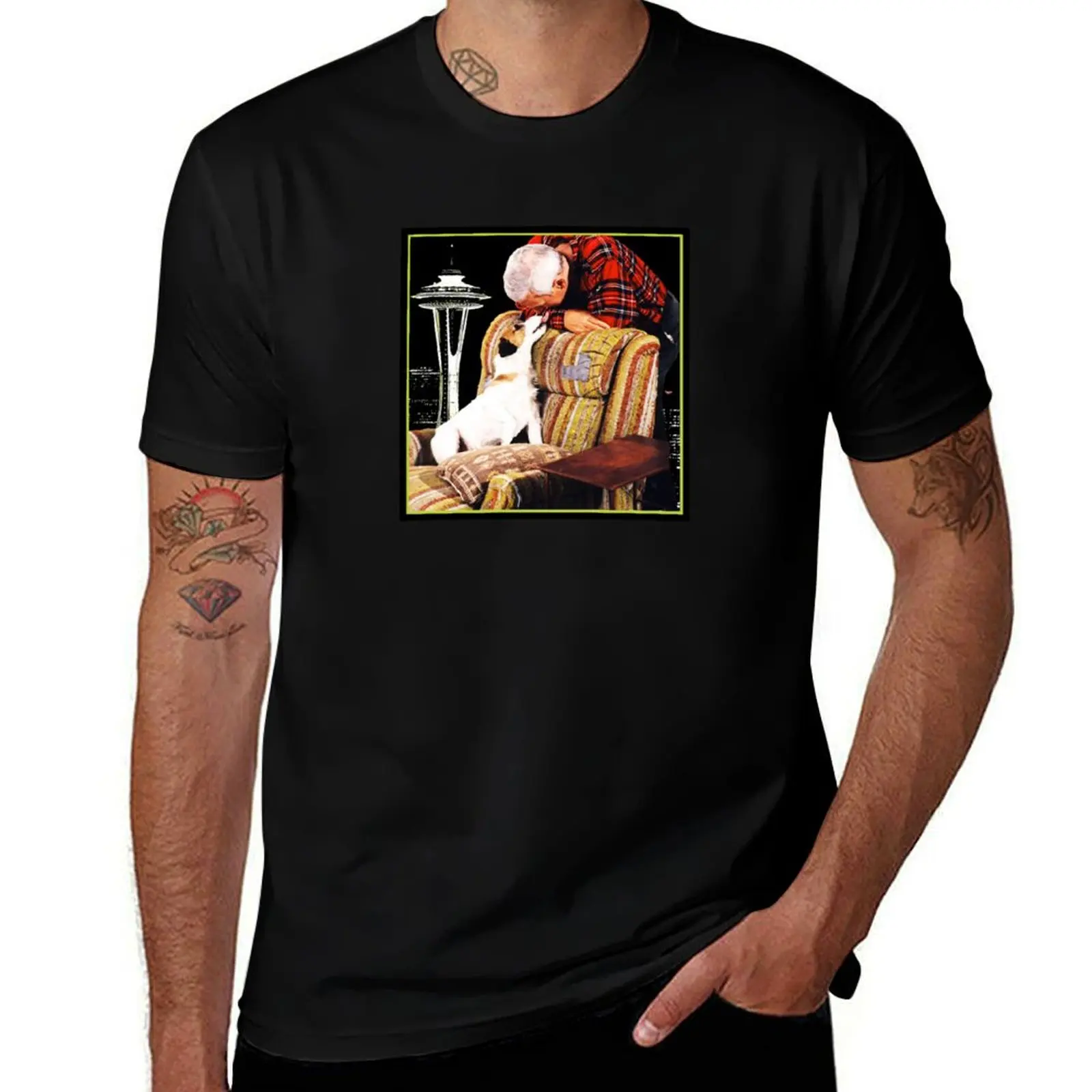 

Eddie and Martin T-Shirt t shirts for man graphic vintage man t shirts cotton