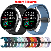 Magnetic Folding Buckle Band for Zeblaze GTR 3 Pro Silicone Strap for Zeblaze GTR 3 Pro Watchband Bracelet