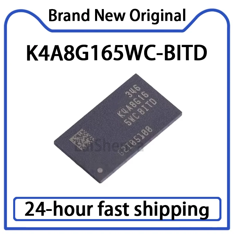 

1 шт. K4A8G165WC-BITD K4A8G165WCBITD BGA-96 новый чип памяти с шаровой сеткой, случайный доступ, оригинальный чип памяти на складе
