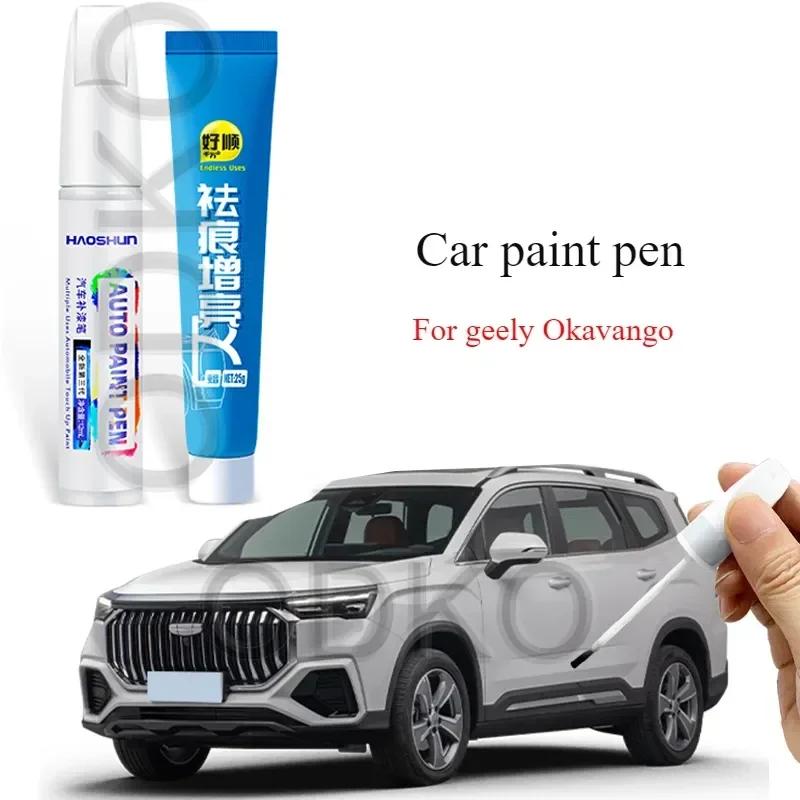 

Для Geely Okavango L краска-ручка Haoyue White Ice Crystal White Geely Haoyue Pro автозапчасти