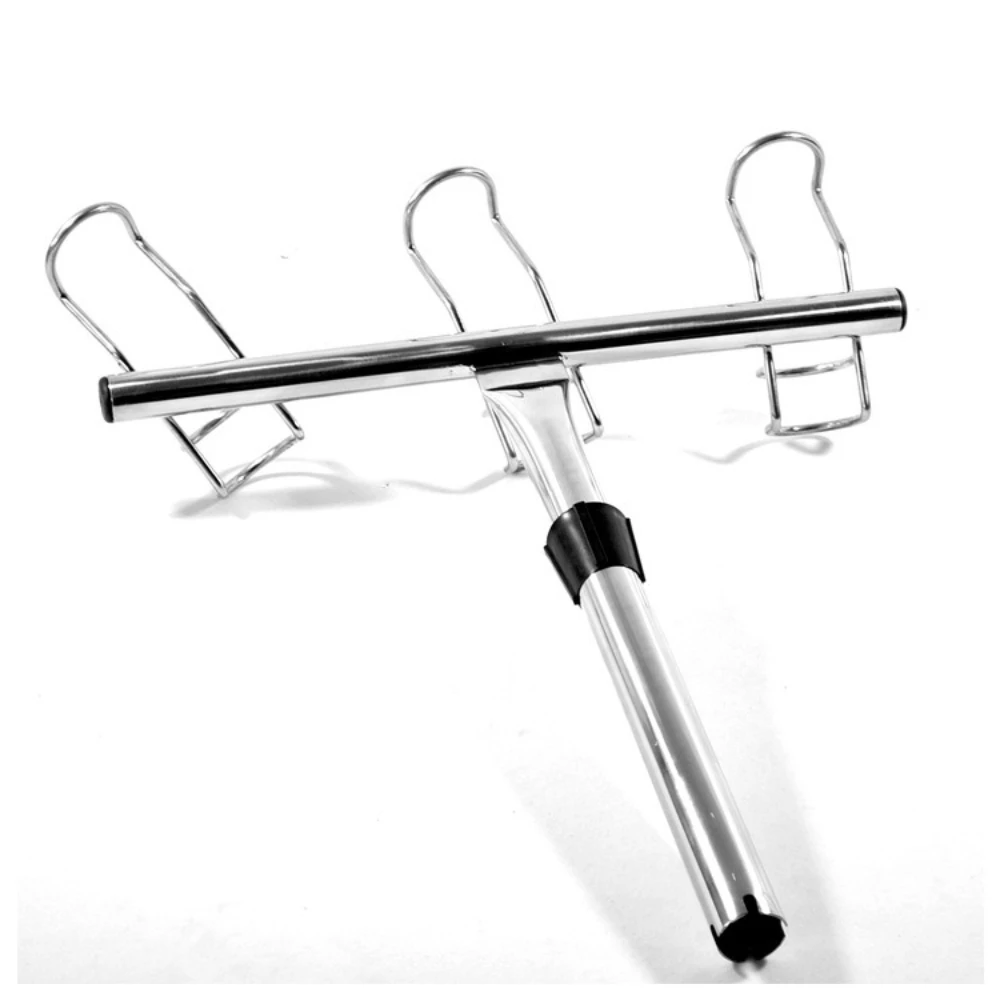 316 Stainless Steel 3 Rod Marine Fishing Rack Left/Right Sea Fishing Rod Holder Base Yacht Hardware Accessories