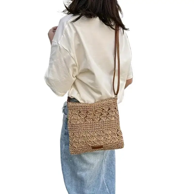 Ręcznie tkana torba Crossbody, torba na ramię