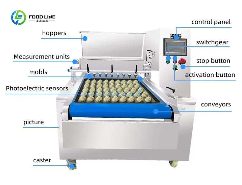 Customized Cookie Extrusion Cutting Machine for Bakery Use Nut Flour Extruded Cake Slicing Sponge Confectionery High Efficiency