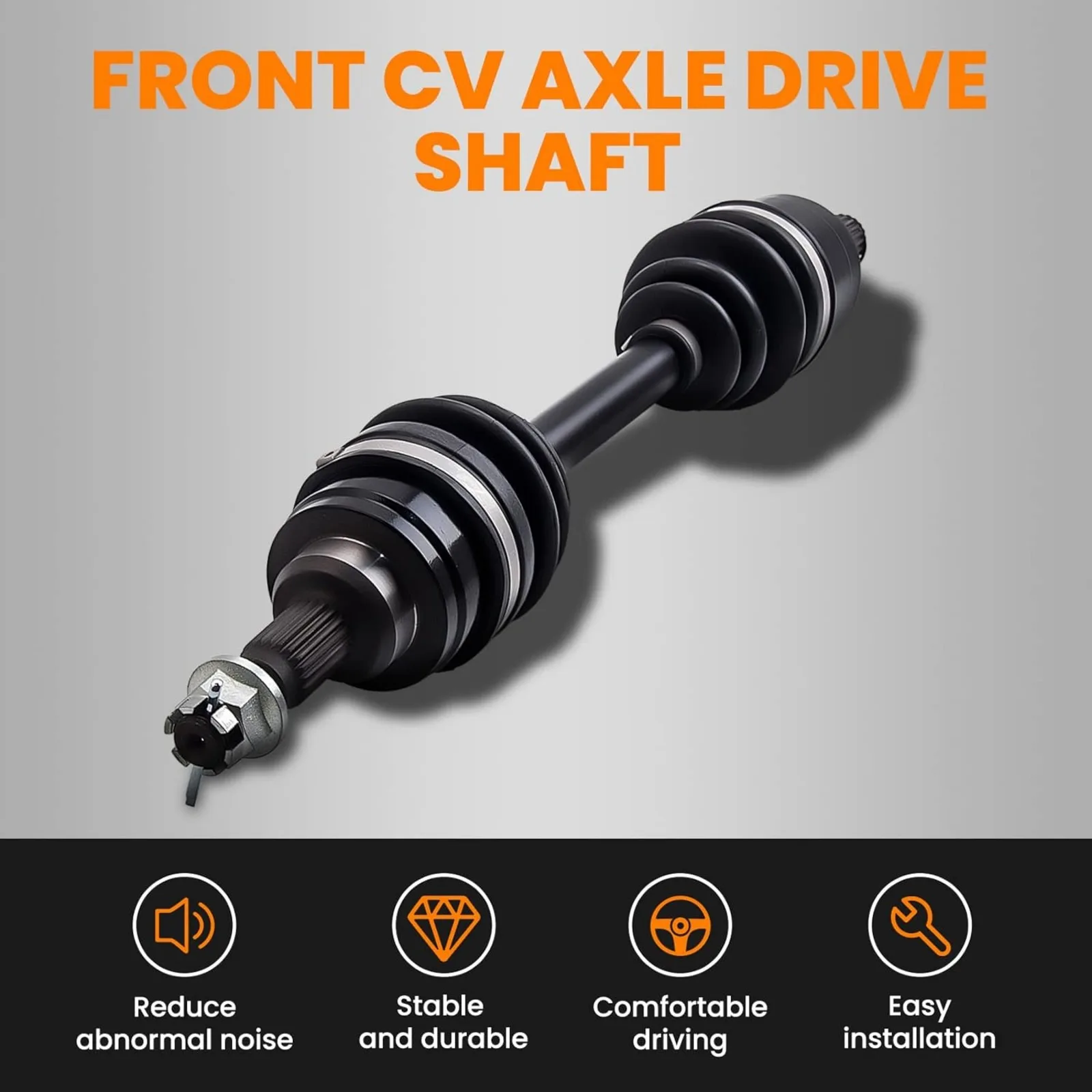 US Front Left Right CV Axle Drive Shaft for Honda FourTrax 300 TRX300FW 4x4 ATV 1988-2000, 42200-HC5-003/42300-HC5-003