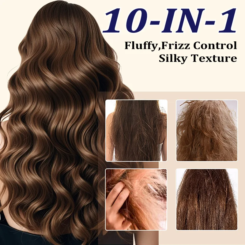 Keratin Leave-in Moisturizing Elastin Deep Moisturizing Repair Dry Frizzy Rough Setting Lotion