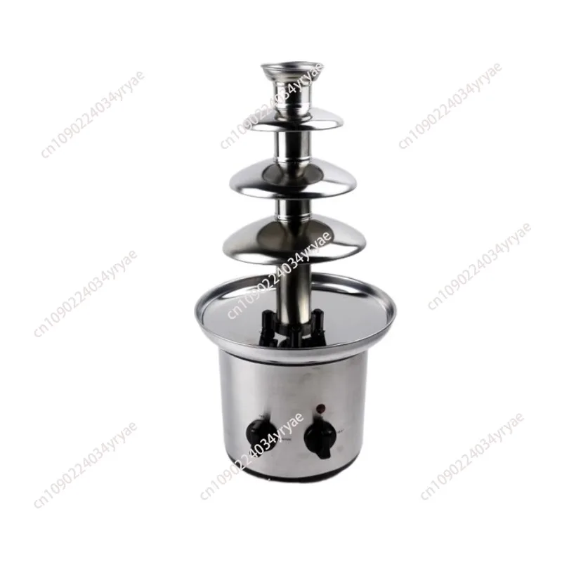 

4-уровневая машина для шоколадного фонтана своими руками — автоматическая плавильная башня для вечеринок, домашнего использования, фондю из шоколадной лавы и демонстрации десертов