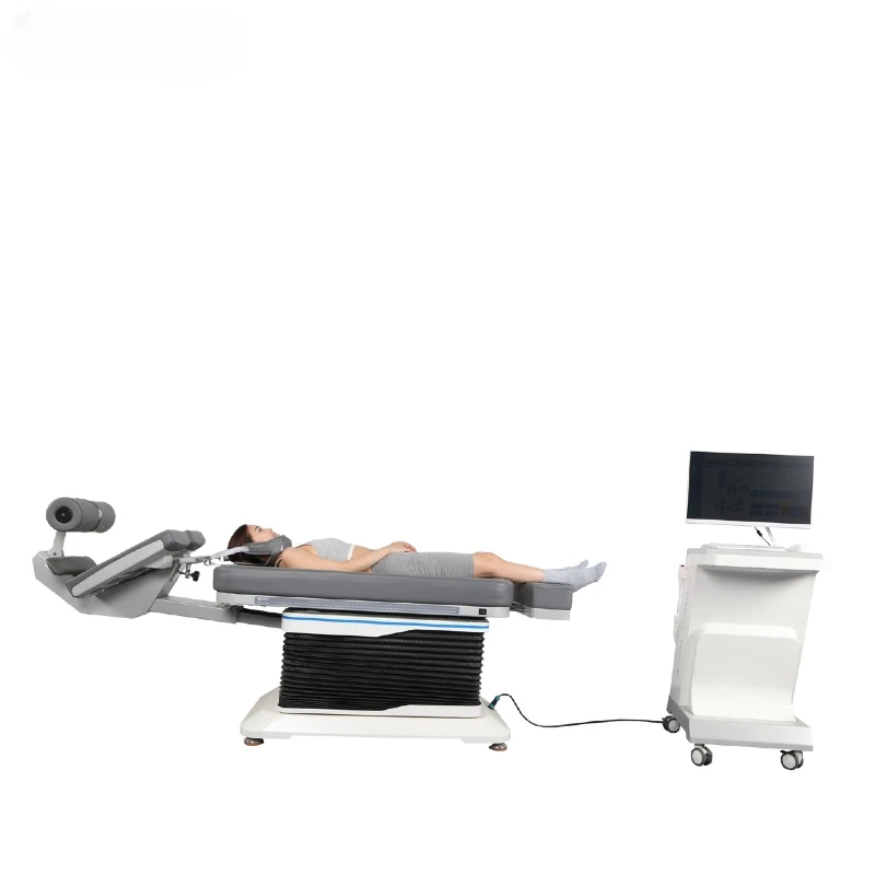 Lumbar spine traction bed device professional traction machine Electric traction therapy machine physical therapy