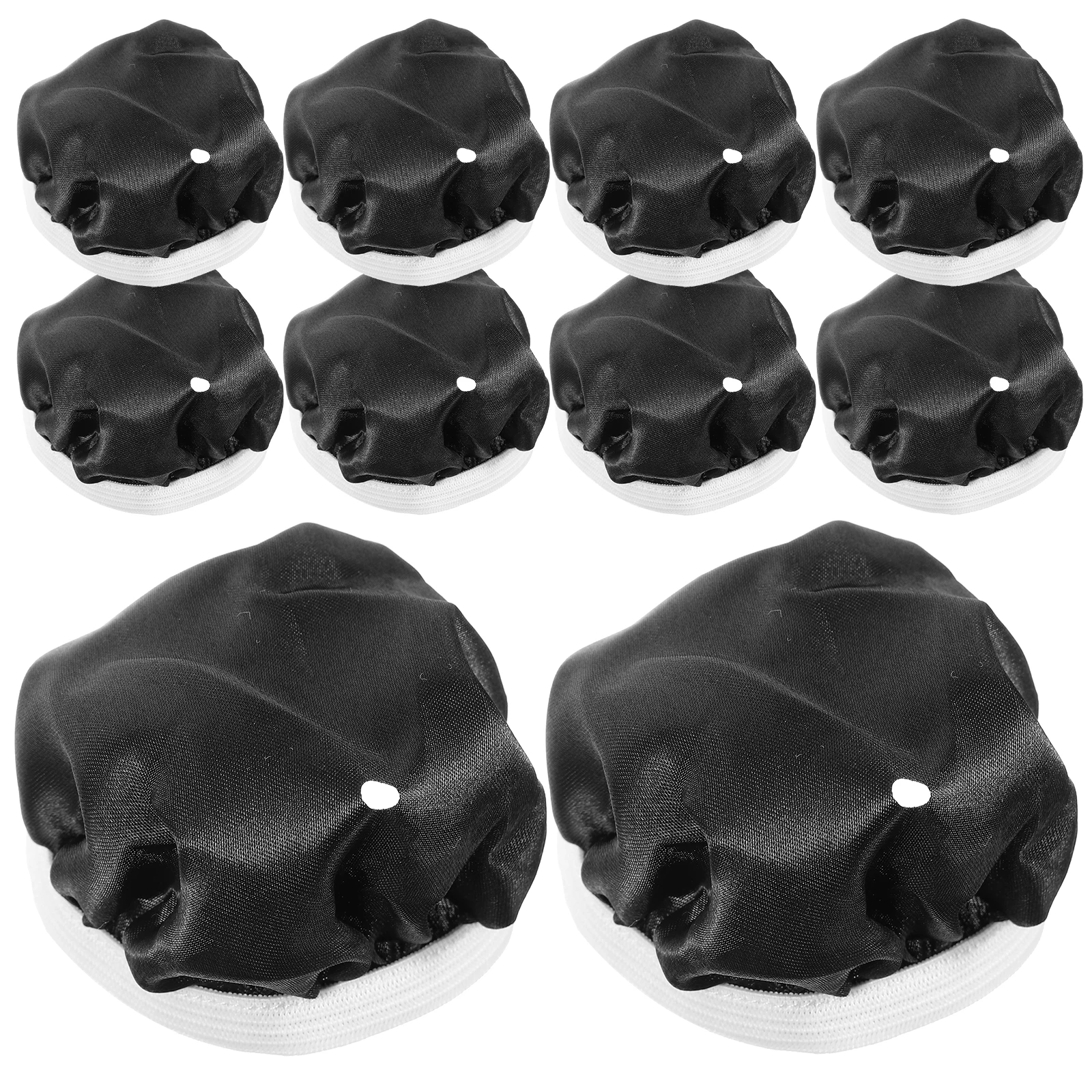 

10pcs Black Cup Cover Drink Protector Reusable Alcohol Protection Women Glass Dust Safety Hygienic Travel