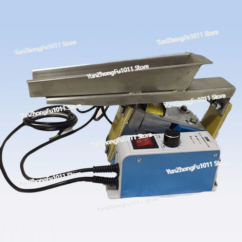 220V Small Electromagnetic Vibrating Feeder Shaking Feeding Machine GZV1 GZV2 Adjustable Speed
