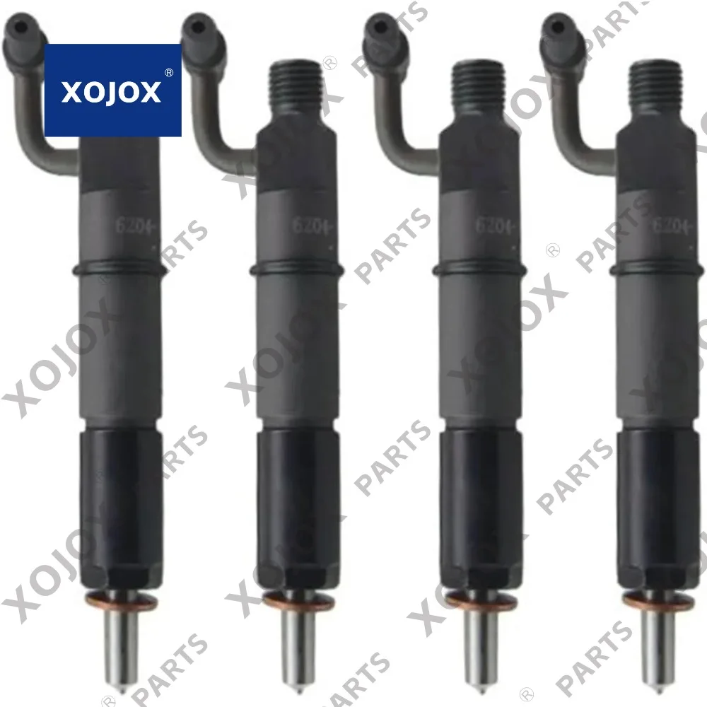 

XOJOX 4 шт. топливная форсунка 6204-11-3500 4944482 4955572 для B3.3 Komatsu 4D95 4D95L S4D95LE S6D102E новые запчасти для вторичного рынка