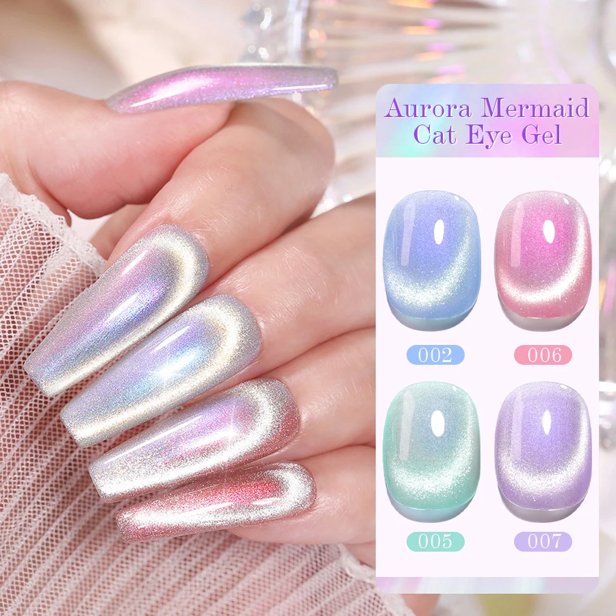 10ml hiver aurores boréales oeil de chat océan rêve brillant magnétique Gel vernis tremper UV LED Gel Varnis Nail Art automne