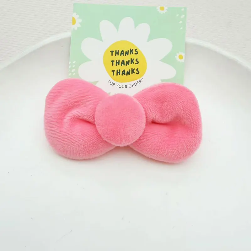 20 Stück Plüsch-Filzstoff-Schleifenapplikationen in verschiedenen Größen für DIY-Bastelarbeiten, Puppenhaarspangen, Taschenherstellung, Bastelbedarf – Detail 6