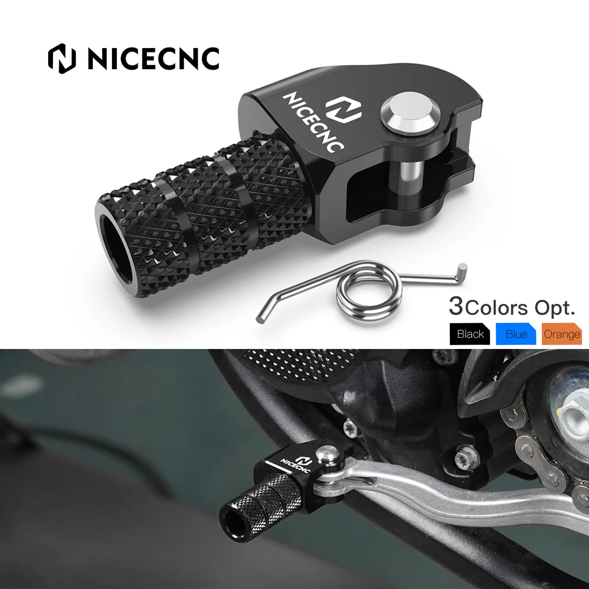 

NiceCNC For GasGas 2021-2024 EC300 EC250 MC EX 250 300 ECF EXF MCF ES EWF 250 350 450 500 EC350F Adjustable Gear Shift Lever Tip