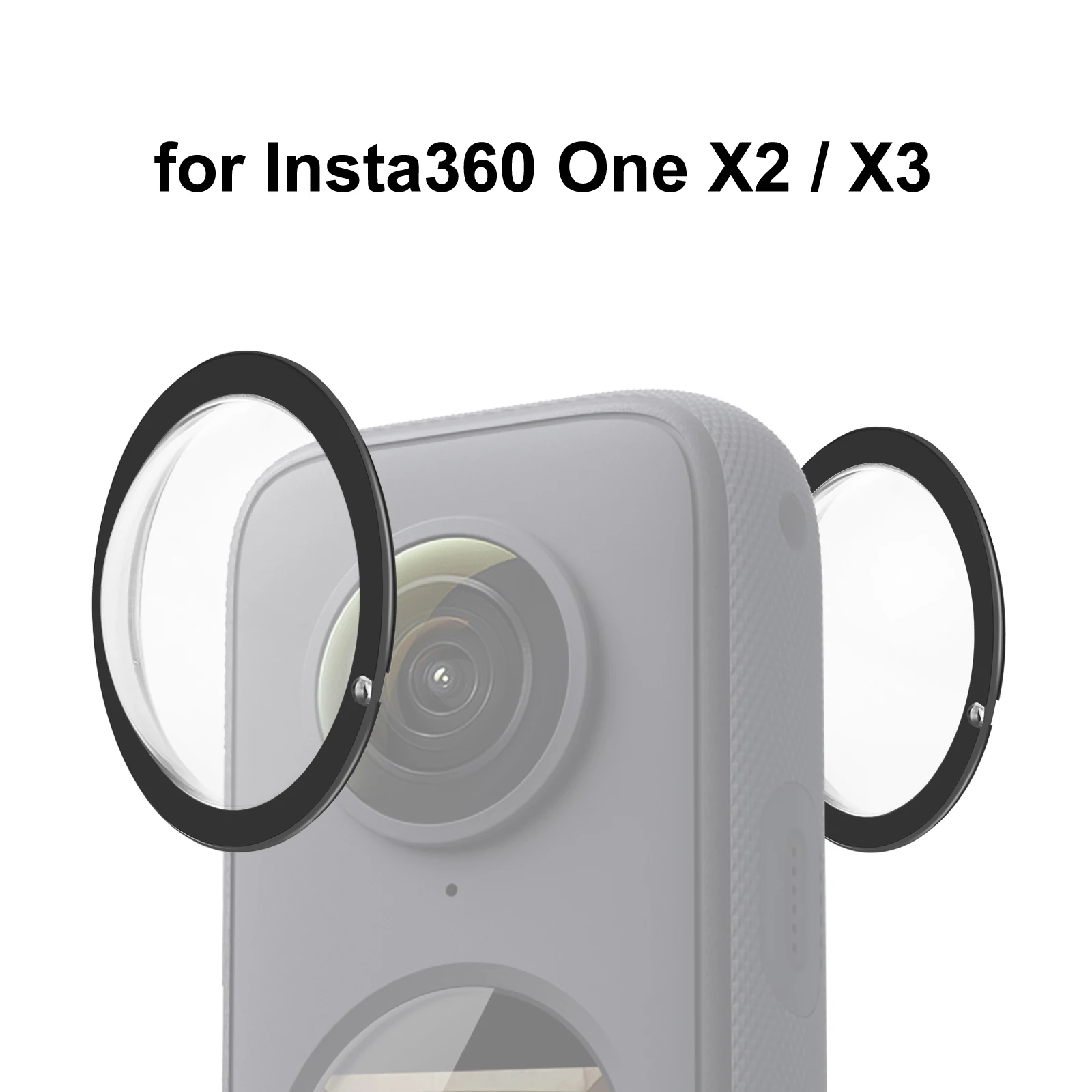 PULUZ Lens Guard PC-beschermhoes voor Insta360 X3 / voor Insta360 One X2 Accessoires