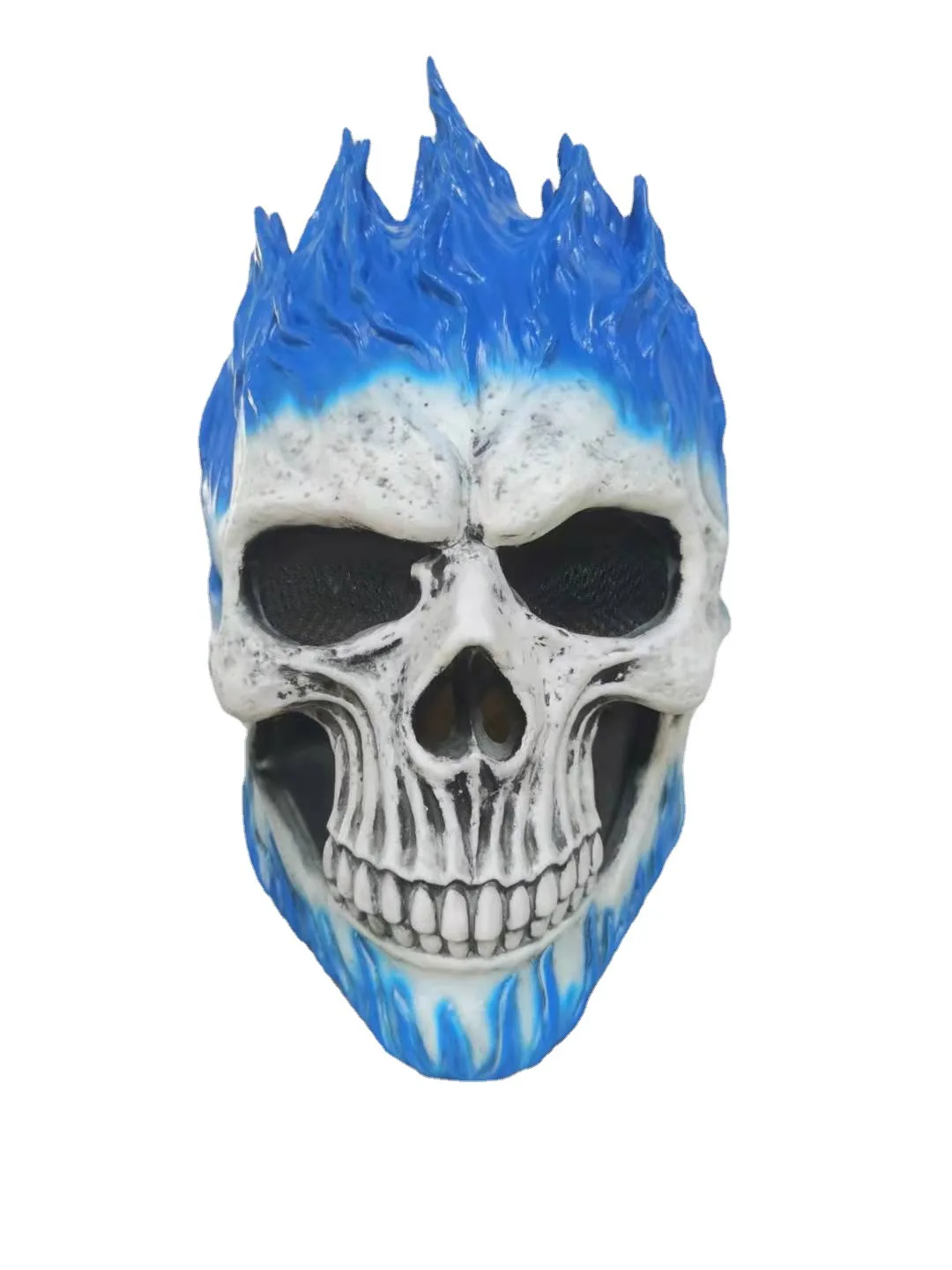 Halloween New Style Ghost Rider Mask Terrifying Ghost Full Face Mask Skull Latex Headgear - view 5