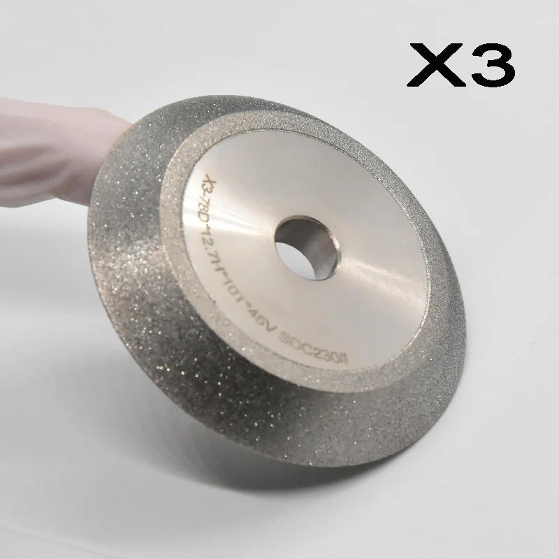 MR 13A 13B CBN230 SDC230 Diamond Grinding Wheel for Tungsten Steel HSS Drill Bit Grinding Disc Circle Tools