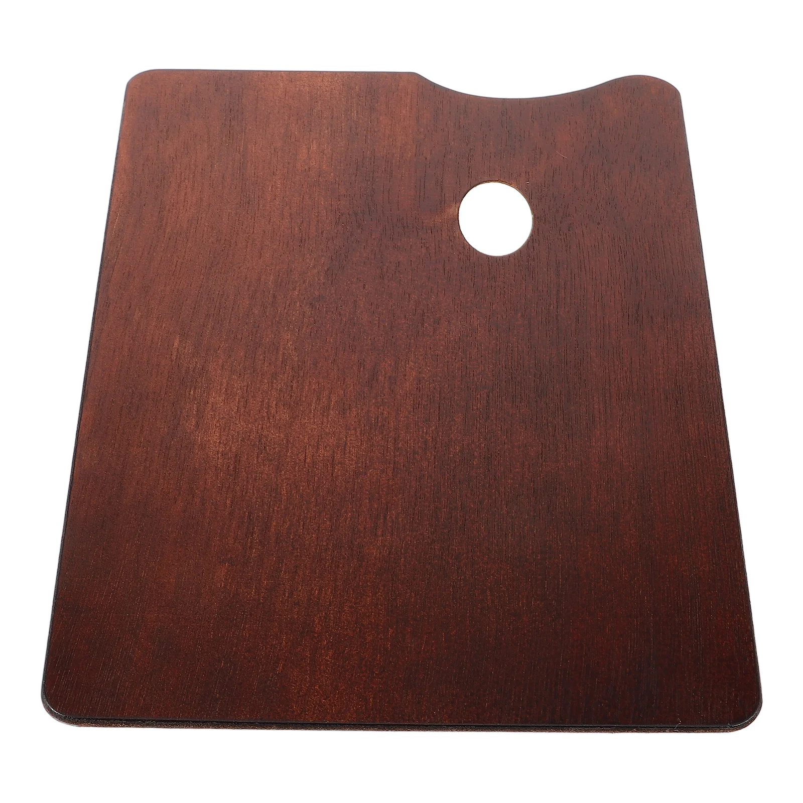 

Wooden Palette for Painting 24x30 Small Walnut Oil Paint Mixing Plate Durable Watercolor Tray Artist Craftsmanship Beginner DIY