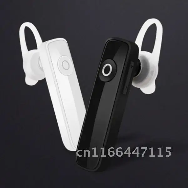 M165 Mini Bluetooth Earphone Stereo Bass Bluetooth Headset Handsfree Earloop Wireless Earpiece With Mic For All Smart Phones