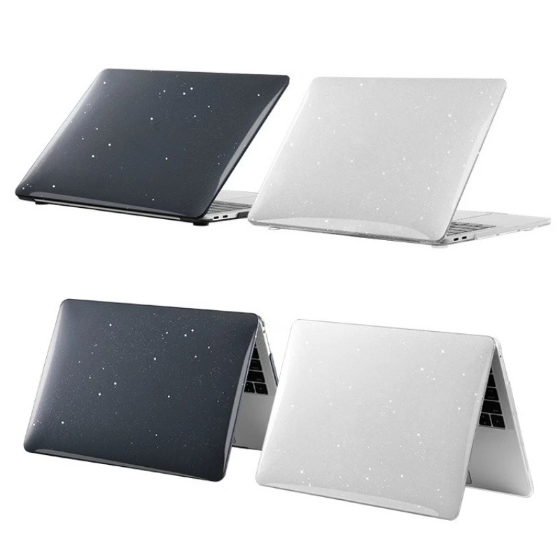 Glitter Star Soft Laptop Case For Macbook Neo Air Pro 13.3 13.6 14.2 15 16.2 2026 2025 2024 2023 2022 2021 2020 Protection Cover