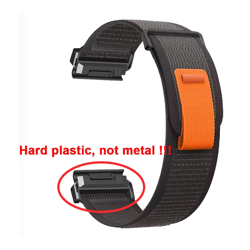 Quick Fit Nylon Strap Bracelet For Garmin Fenix 9/9Pro/8 47mm 51mm 7X 7Pro 6 6X 5 5X/Epix Pro (Gen 2) 51MM/Enduro 3 Watchbands