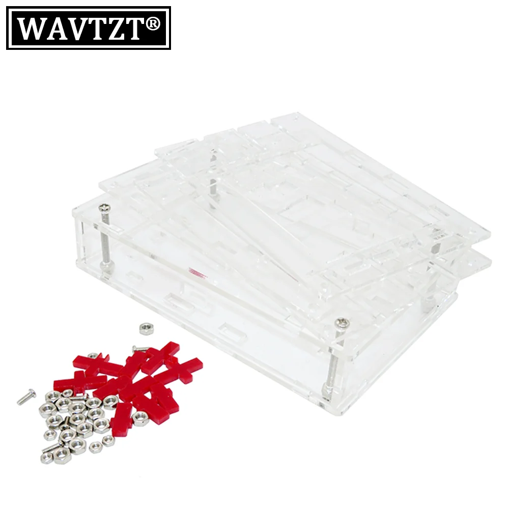 WAVTZT Clear Acrylic Case Box Shell For DSO138 2.4\