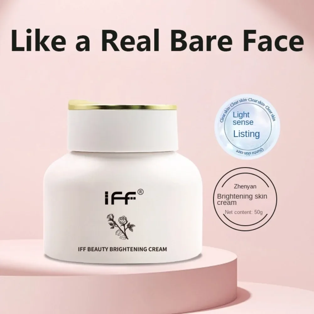 IFF-crema frontal de maquillaje Invisible, corrector de poros, brillo hidratante, crema BB perezosa, maquillaje Facial impermeable, 50G