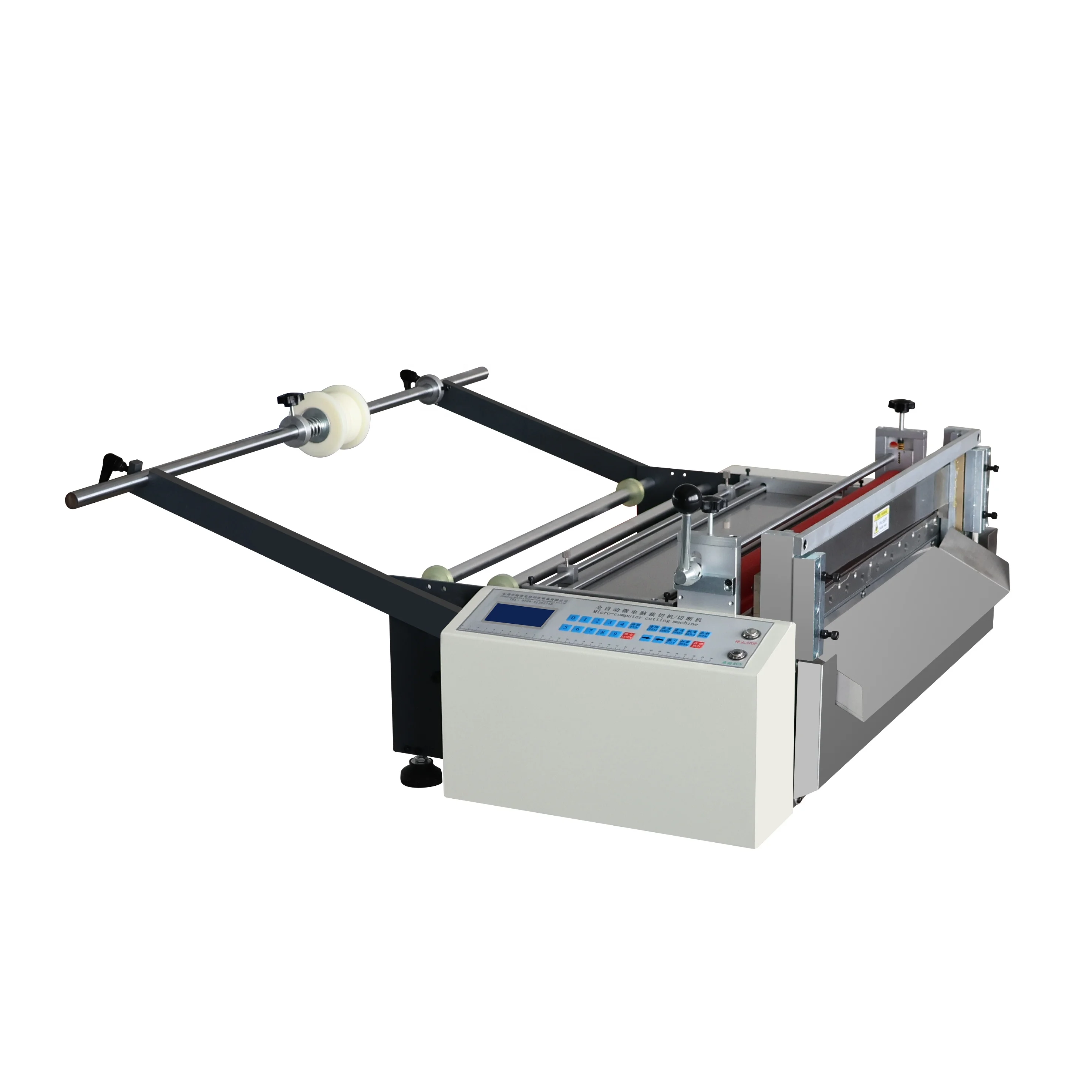 The Most Popular Microcomputer Fully Automatic Cutting Machine Suitable for Small Width Materials Width 500mm