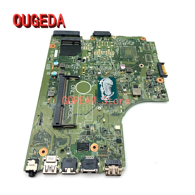 Imagem -03 - Ougeda-motherboard Laptop para Dell Intel com Sr215 3205u Ddr3l Pwb Fx3mc Rev:a00 08311v 3442 3443 Cn08311v