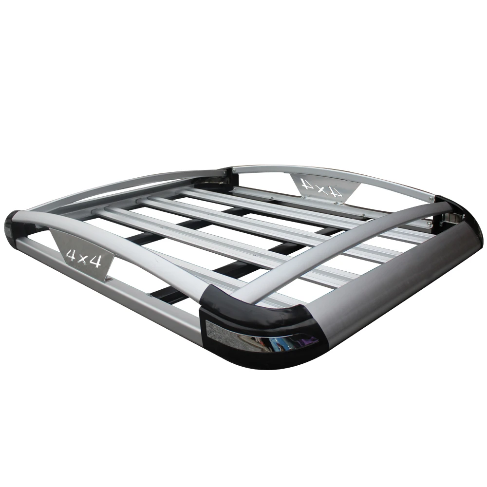 

Universal Roof Rack 4x4 New Design Aluminum Off Road Roof Rack Basket VanAluminum Alloy / Steel, Removable