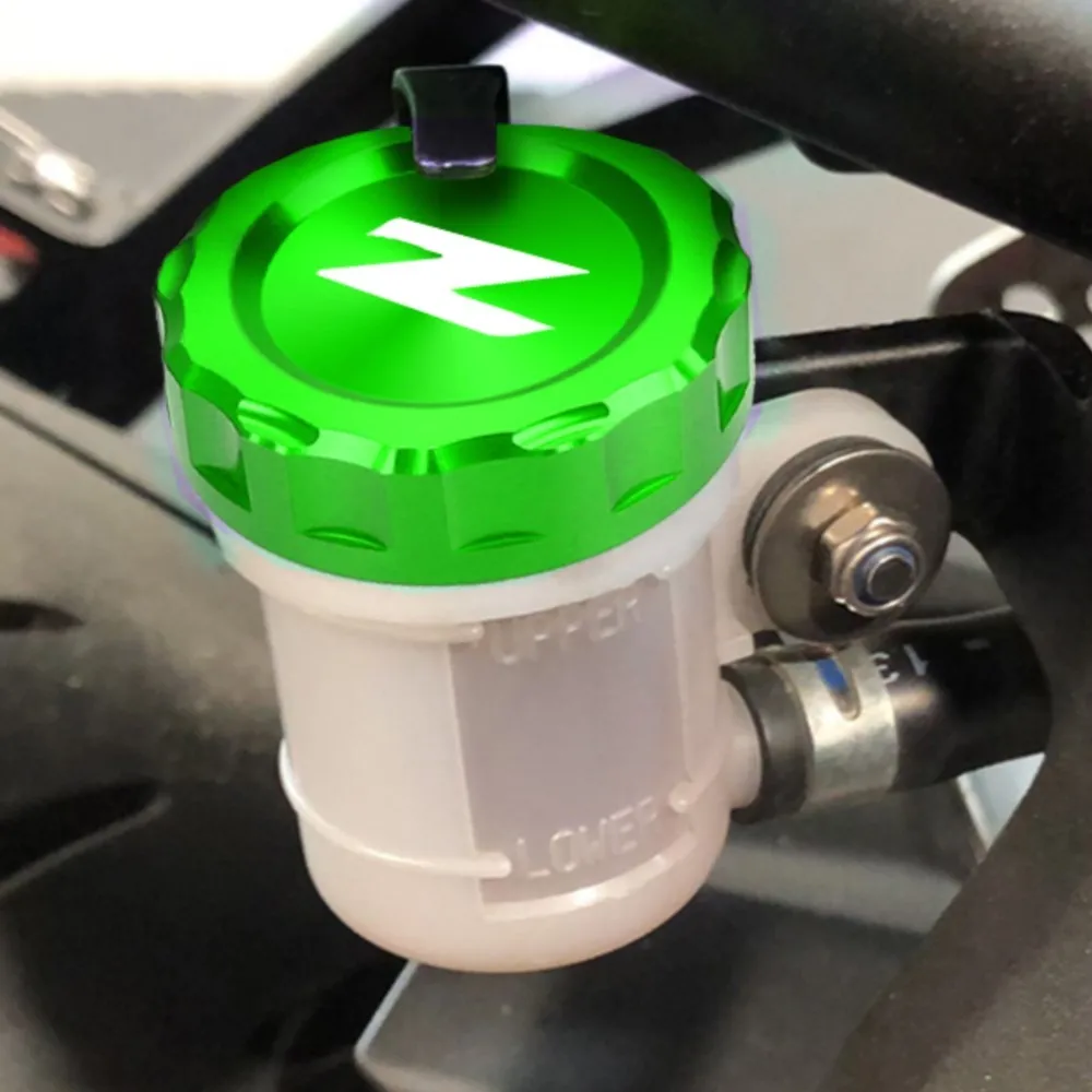 غطاء خزان رئيسي لأسطوانة سائل الفرامل الخلفية لـ Kawasaki Z900 Z650 Z750 Z400 Z800 Z1000 Ninja 400 650 300 ZX6R ZX10R #5