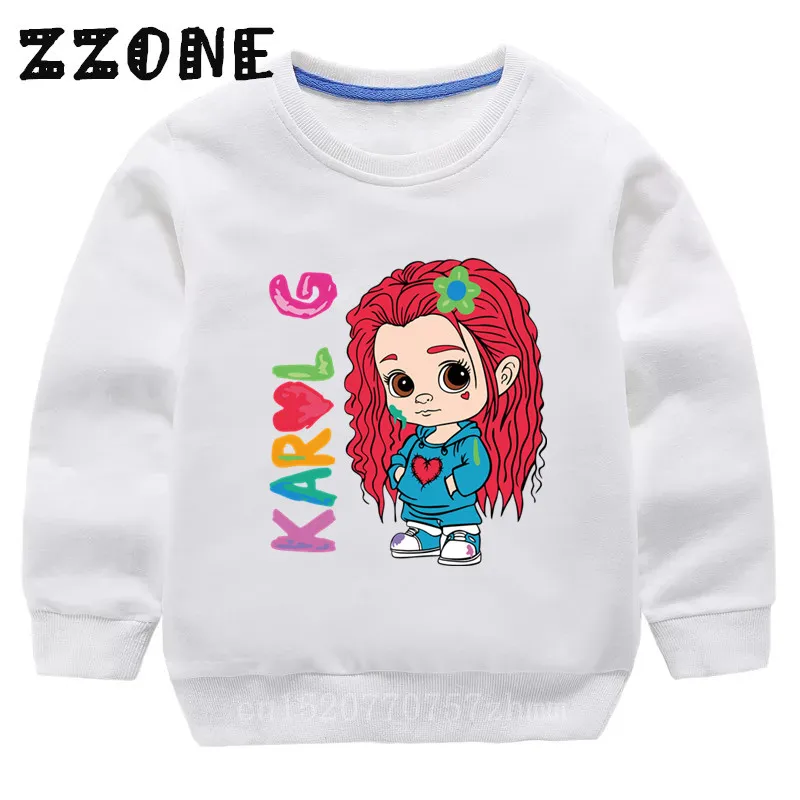 Manana Sera Bonito Karol G Print Fashion Kids Sweatshirts Funny Children Hoodies Baby Pullover Outwear Tops Girls Boys Clothes