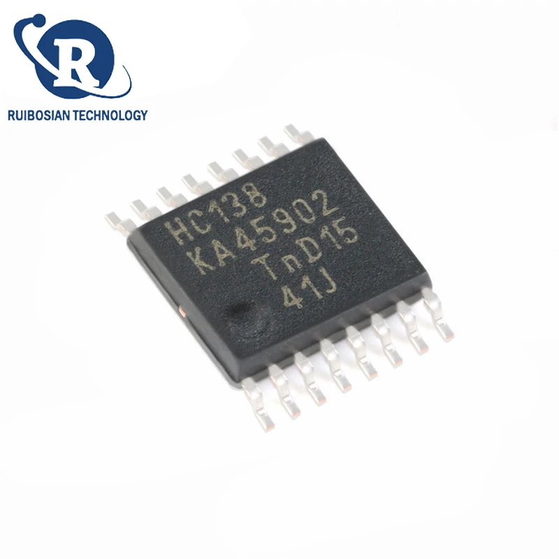 10pcs 74 hc138pw TSSOP-16 hc138 74 hc138 74 hc138p Signalsc halter/Codec/Multiplexer