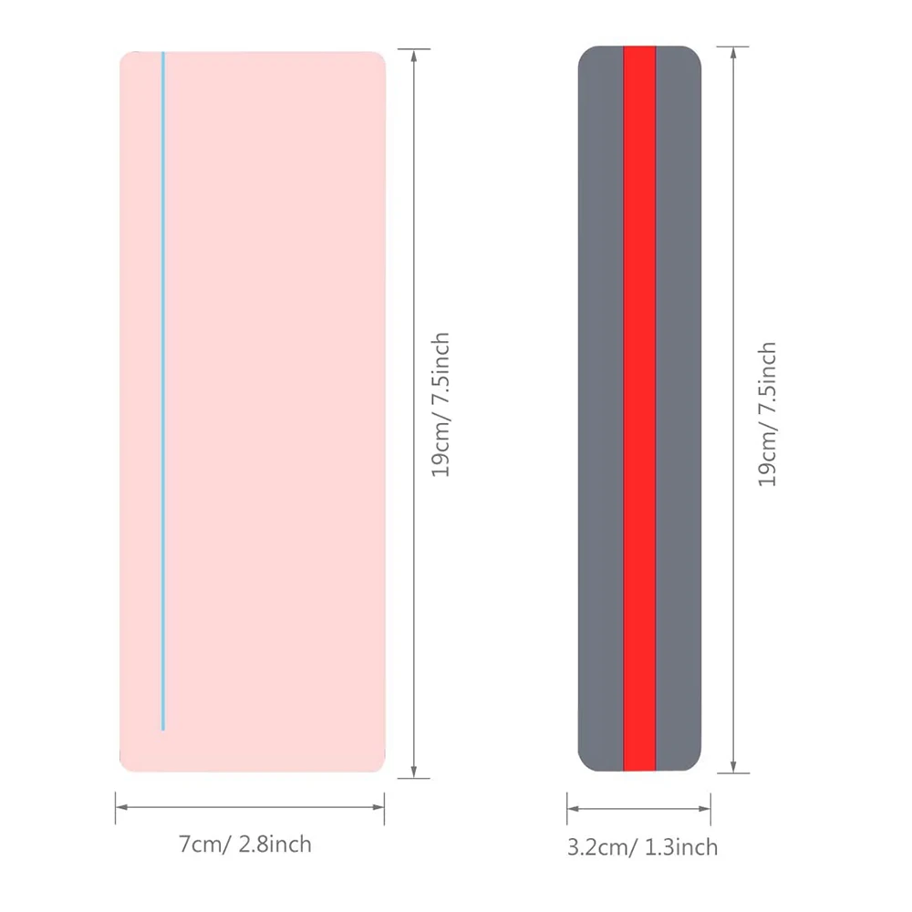 20 Pack Reading Guide Strips Colored Overlay Highlight Bookmarks Reading Tracking Rulers for Children and Dyslexics