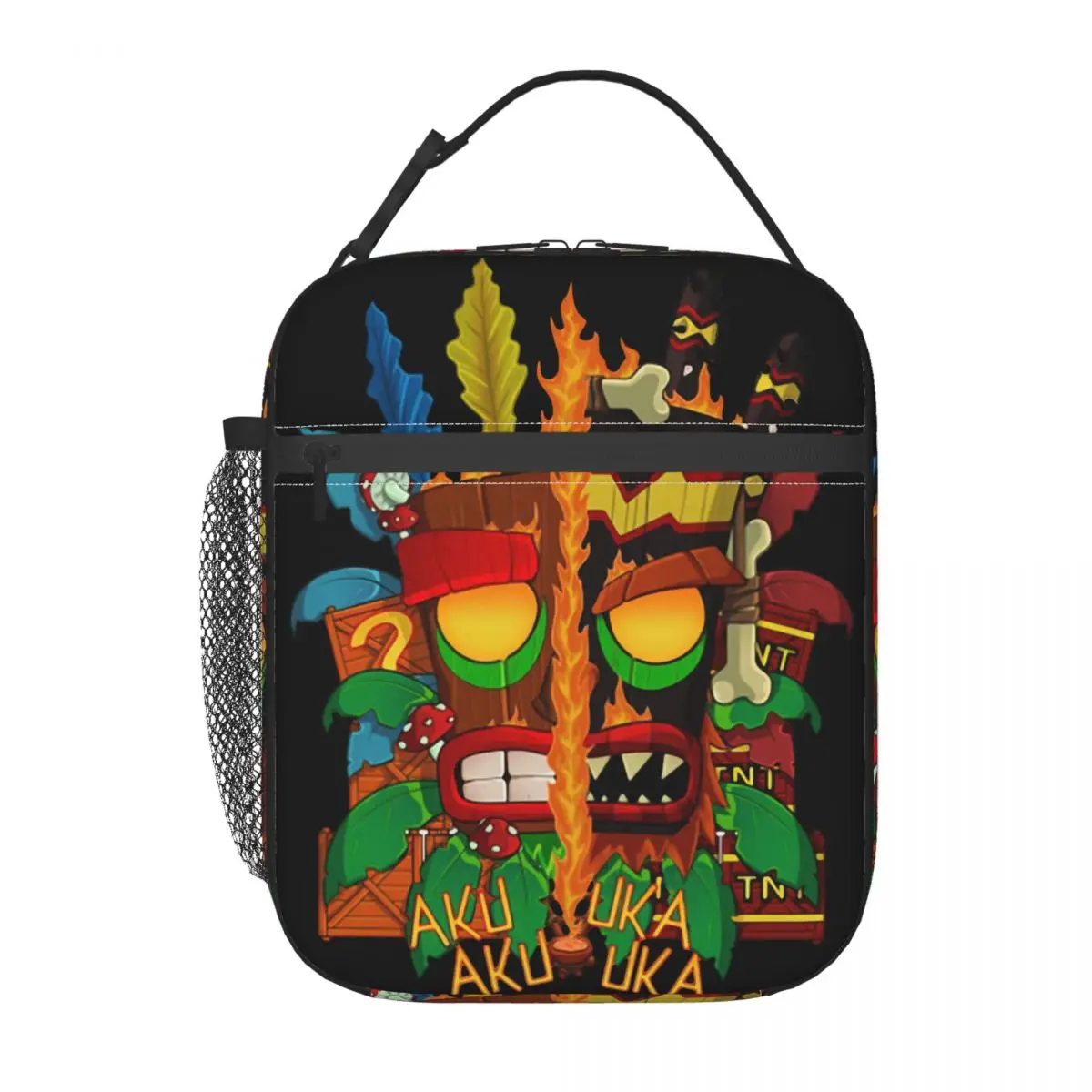 

Aku Uka Insulated Lunch Bag Tote Food Handbag