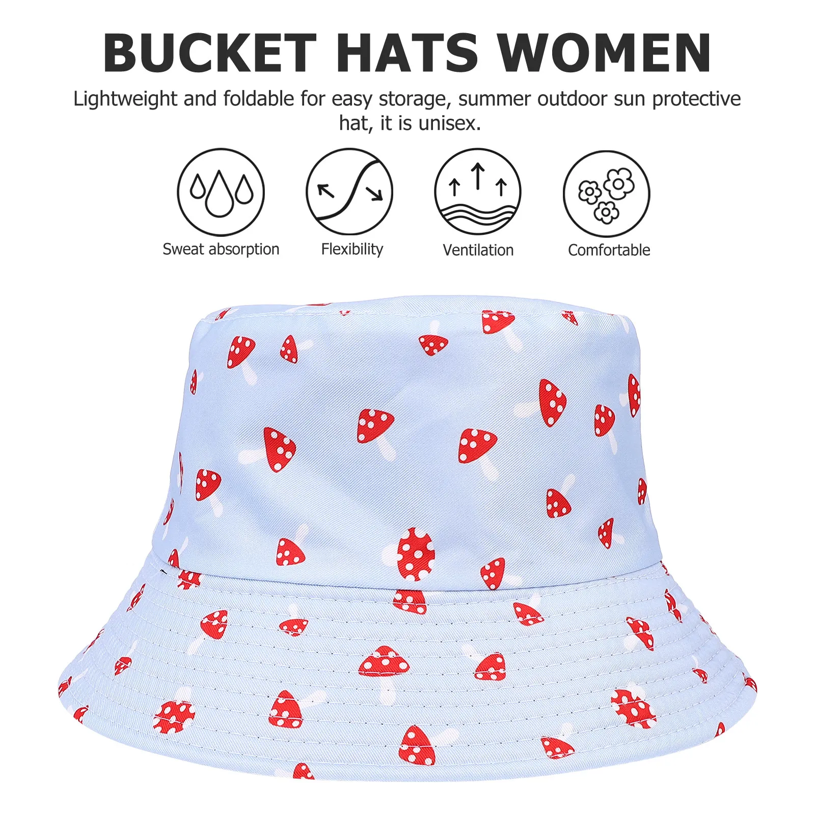 Женская летняя панама с узором – обзор и цена Bucket Hat Cotton