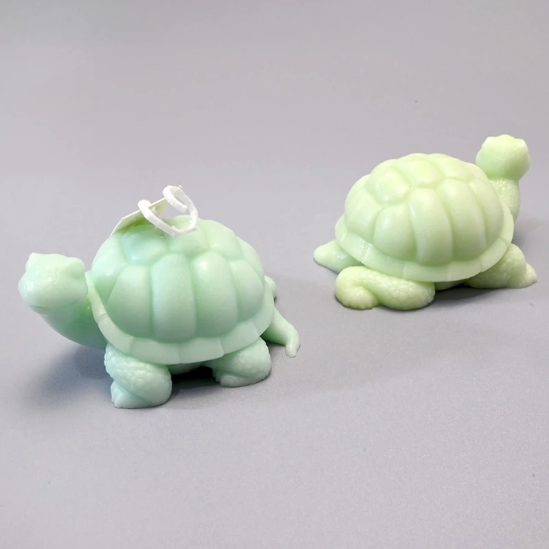 Turtles Silicone Moulds Handmade Landscape Moulds Silicone Turtles Figurine Mold