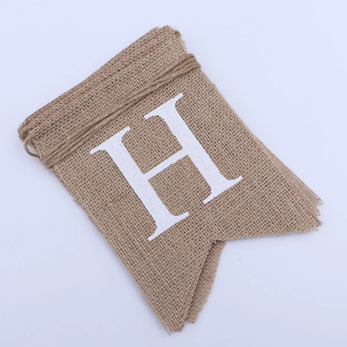 

Happy Fall Fish Tail Banner Linen Burlap Swallowtail Pull Flag Party Wedding Decor Thanksgiving Decoration Pumpkin Theme