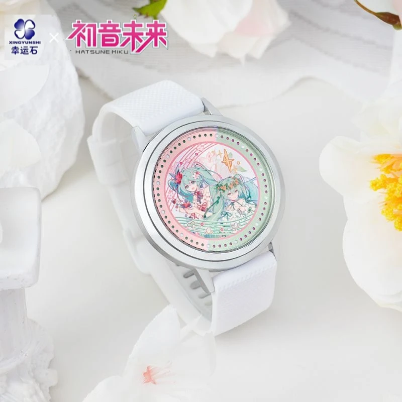 

Cartoon animation Hatsune Miku watch anime periphery touch screen LED wristwatch Luo Tianyi Student holiday gifts