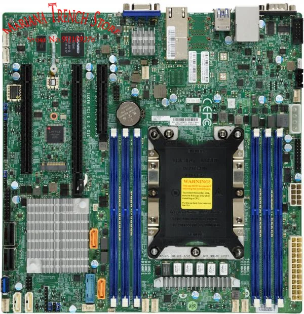 X11SPM-TF for Supermicro MicroATX Motherboard LGA-3647 Xeon Scalable Processors DDR4 10GbE LAN Port  SATA3 (6Gbps) via C622