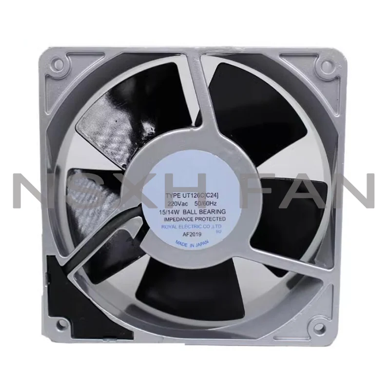 UT126C AC 220V 15/14W 120x120x38mm Server Cooling Fan