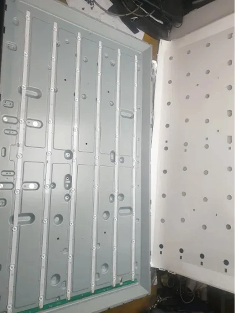 12 قطعة x 47 "LED شرائط الإضاءة الخلفية ل 47LN575U 47LN5778-ZK 47LA6205 47LA6136 47LM8600 47LA620V 47LN575V 47LN5700 47LN541C
