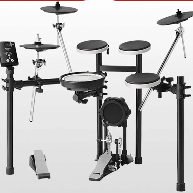 Acoustic Double Electronic Drum Set Professional Practice Pad Drum Trigger Stand Parts Bateria Musical Percussion Instruments