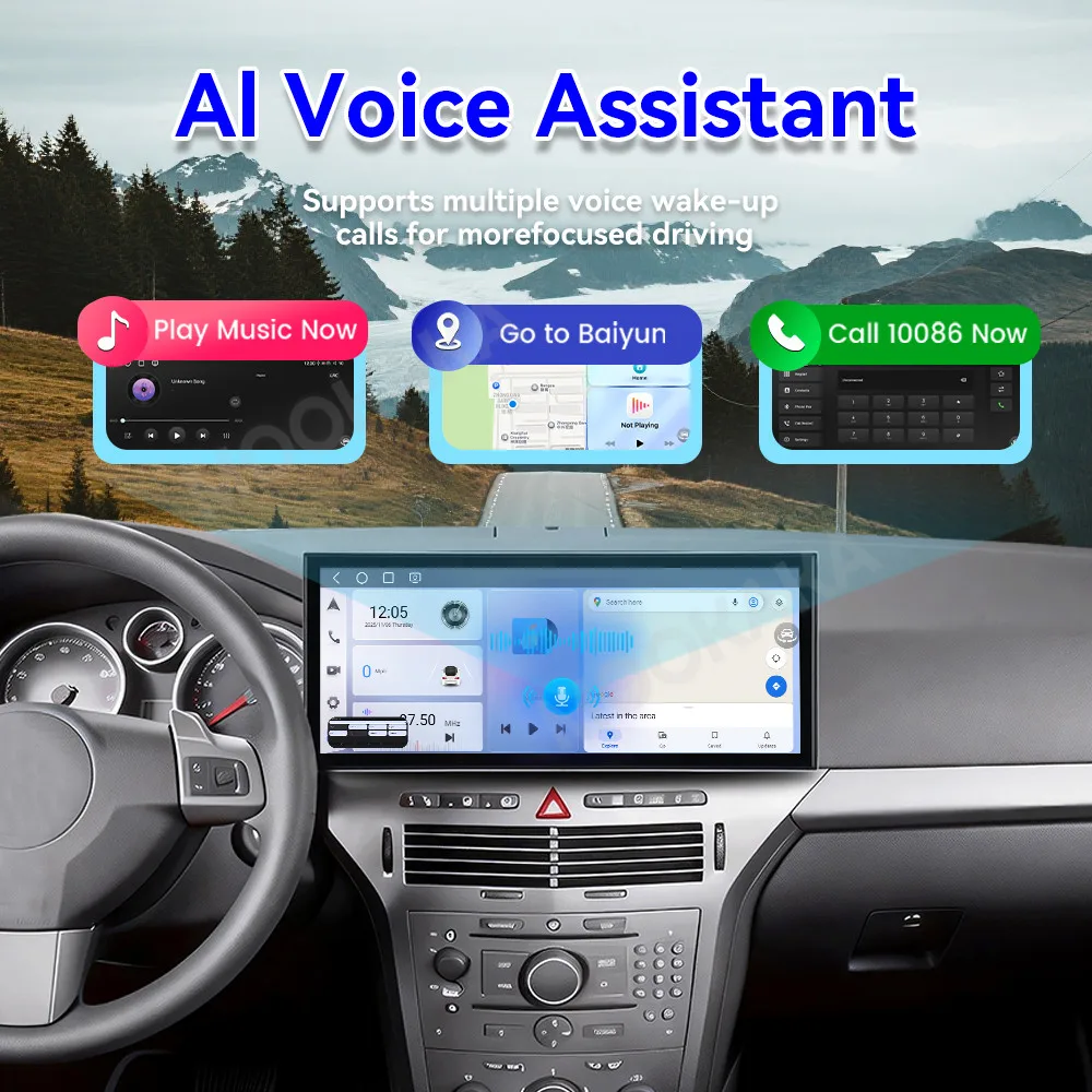 Android 15 Radio For Opel Zafira Astra 2004~2014 GPS 15.8'' Qualcomm Multimedia Player Navigation Car Stereo Receiver Head Unit